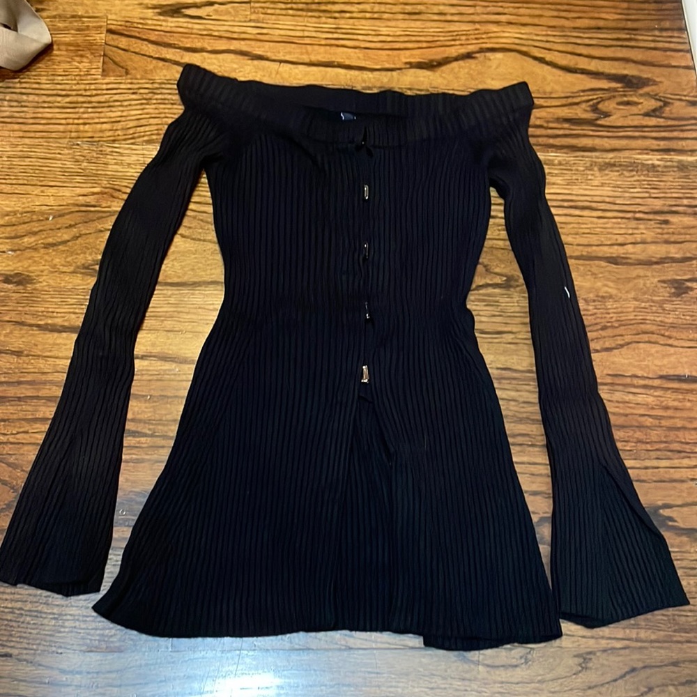 Marciano Black Cardigan Sweater Size XS